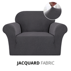KAS Armchair Cover 4-Styles Elastic Sofa Cover Couch Covers for Living Room Stretchable Slipcover for Chairs - 1 Seater Chair Slip Cover