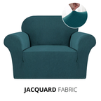 KAS Armchair Cover 4-Styles Elastic Sofa Cover Couch Covers for Living Room Stretchable Slipcover for Chairs - 1 Seater Chair Slip Cover