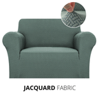 KAS Armchair Cover 4-Styles Elastic Sofa Cover Couch Covers for Living Room Stretchable Slipcover for Chairs - 1 Seater Chair Slip Cover