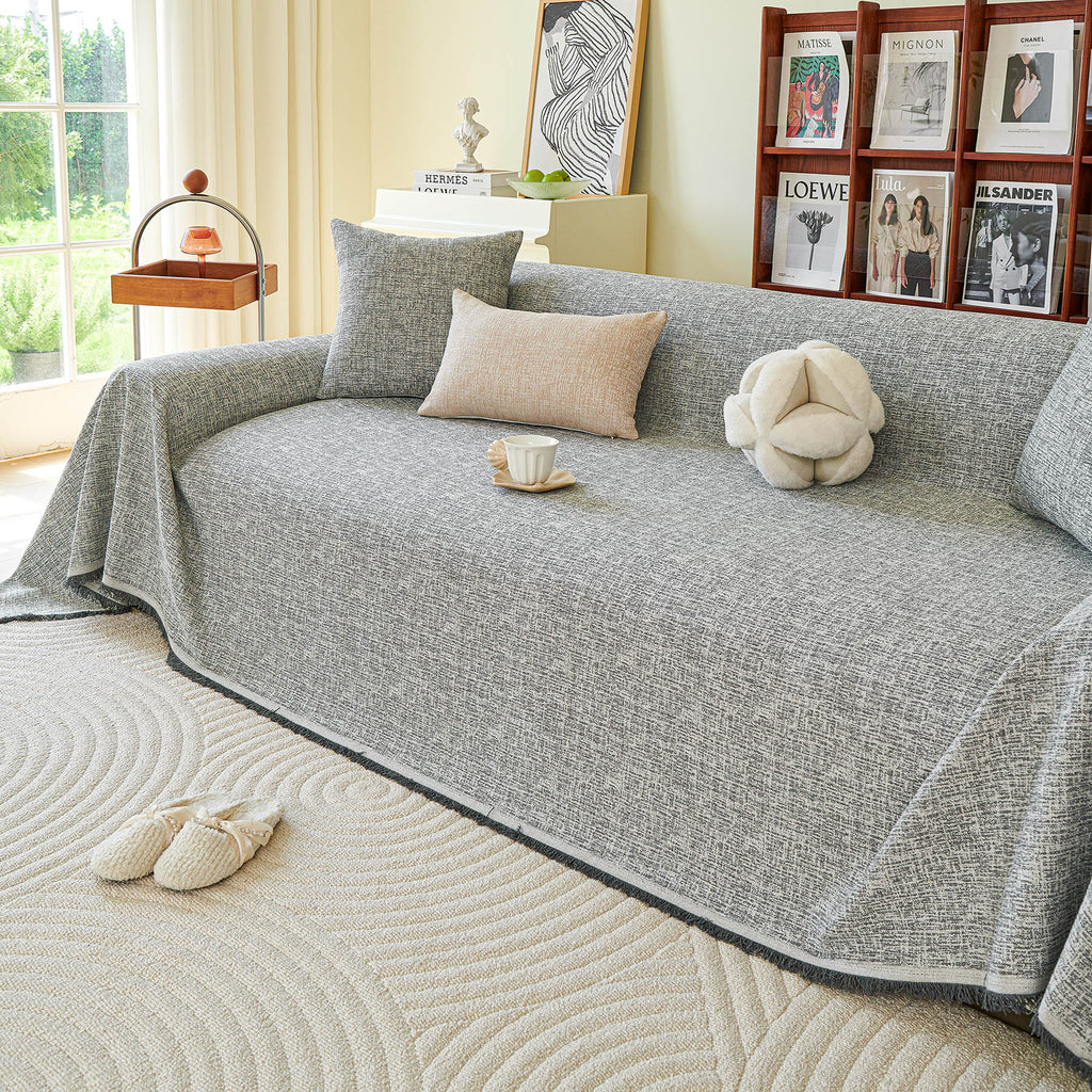 Decorative Furniture Protector Sofa Throw Cover for Loveseat, Sofa & Sectional Couch