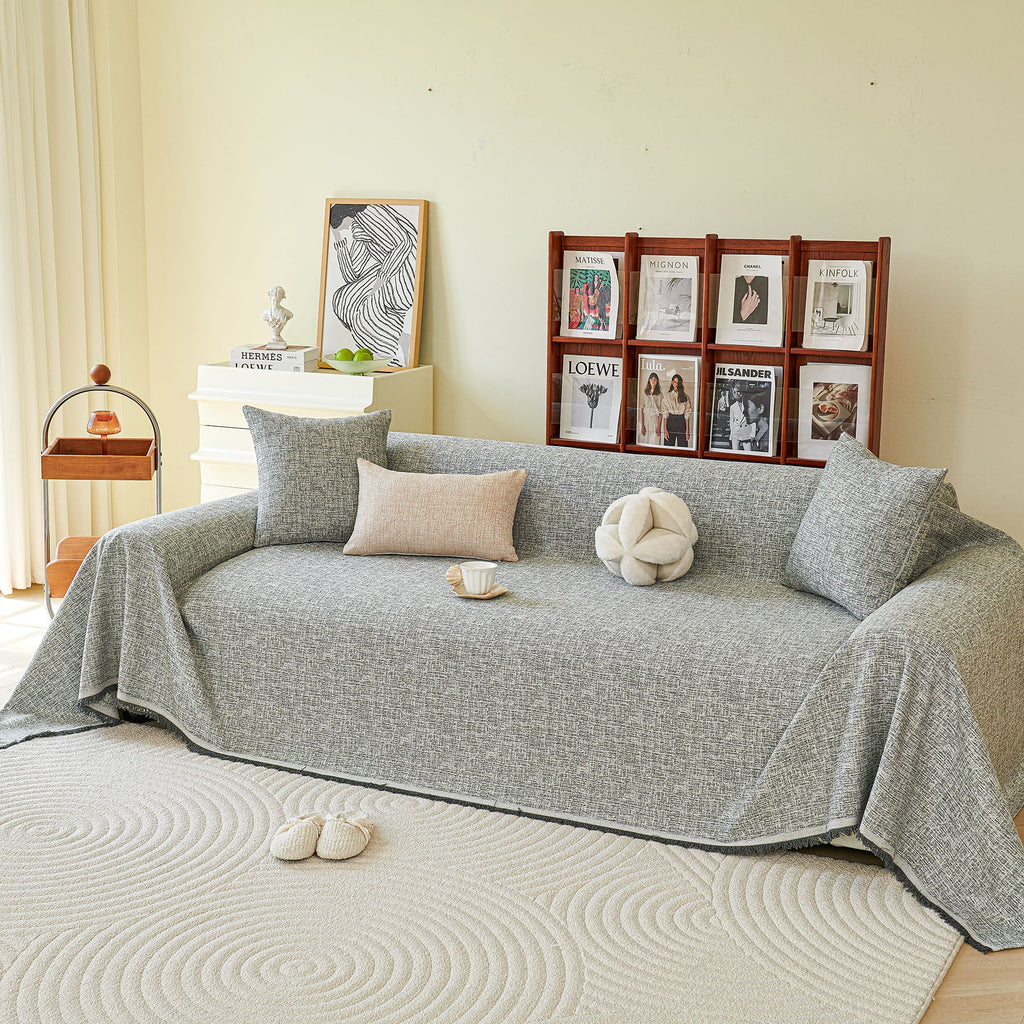 Decorative Furniture Protector Sofa Throw Cover for Loveseat, Sofa & Sectional Couch