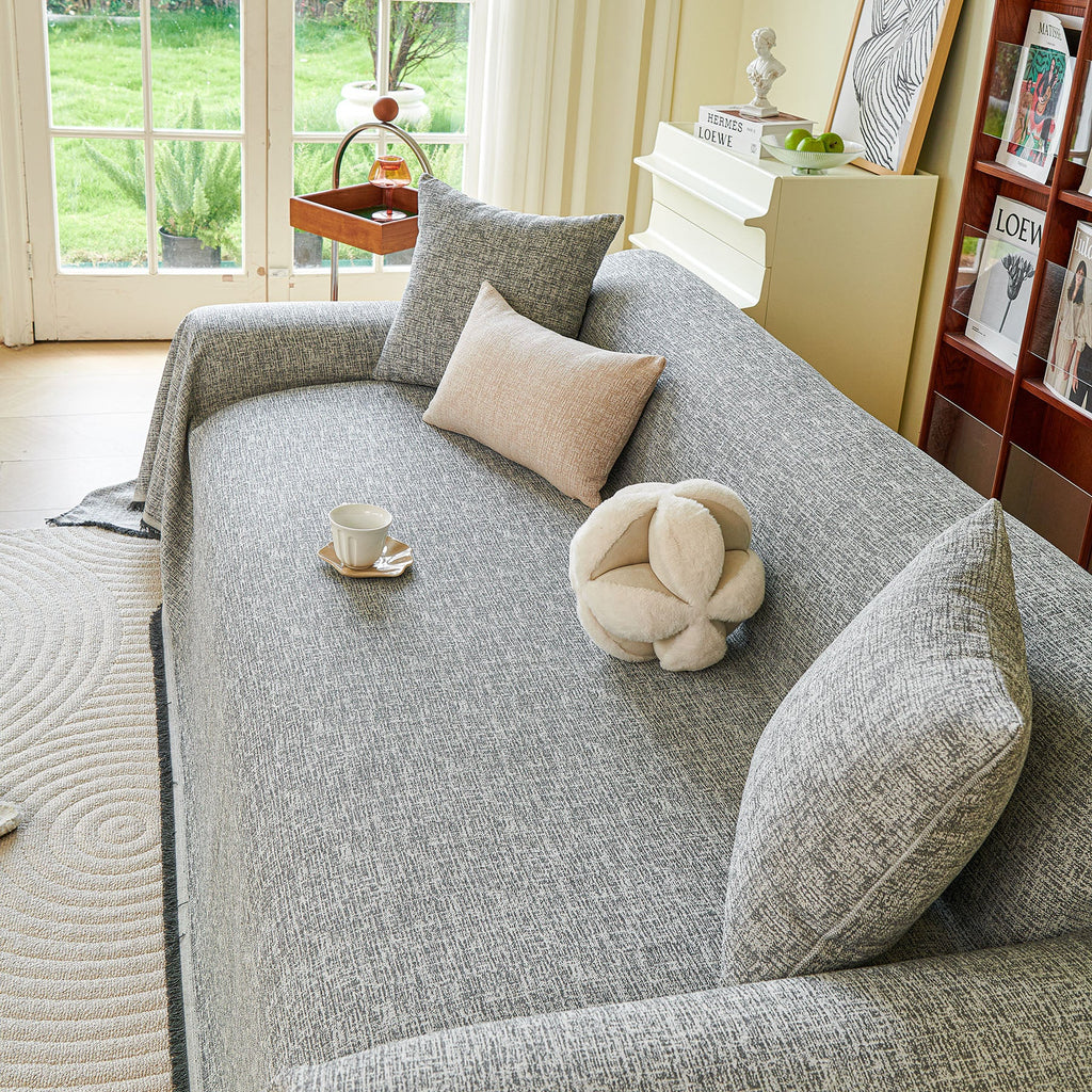 Decorative Furniture Protector Sofa Throw Cover for Loveseat, Sofa & Sectional Couch