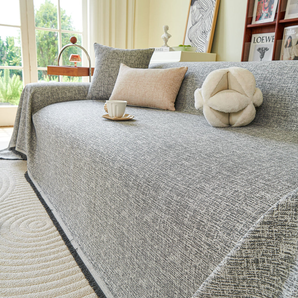 Decorative Furniture Protector Sofa Throw Cover for Loveseat, Sofa & Sectional Couch