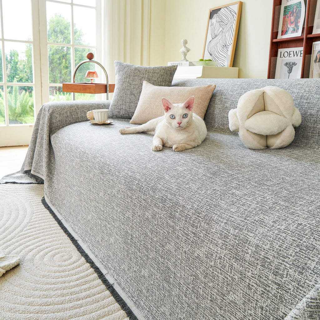 Decorative Furniture Protector Sofa Throw Cover for Loveseat, Sofa & Sectional Couch