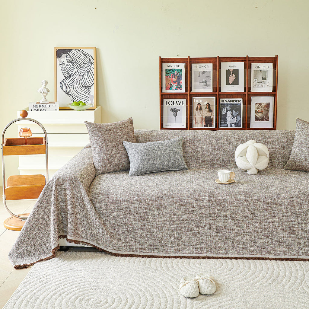 Decorative Furniture Protector Sofa Throw Cover for Loveseat, Sofa & Sectional Couch