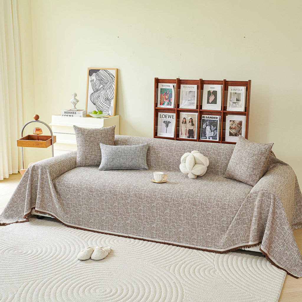 Decorative Furniture Protector Sofa Throw Cover for Loveseat, Sofa & Sectional Couch