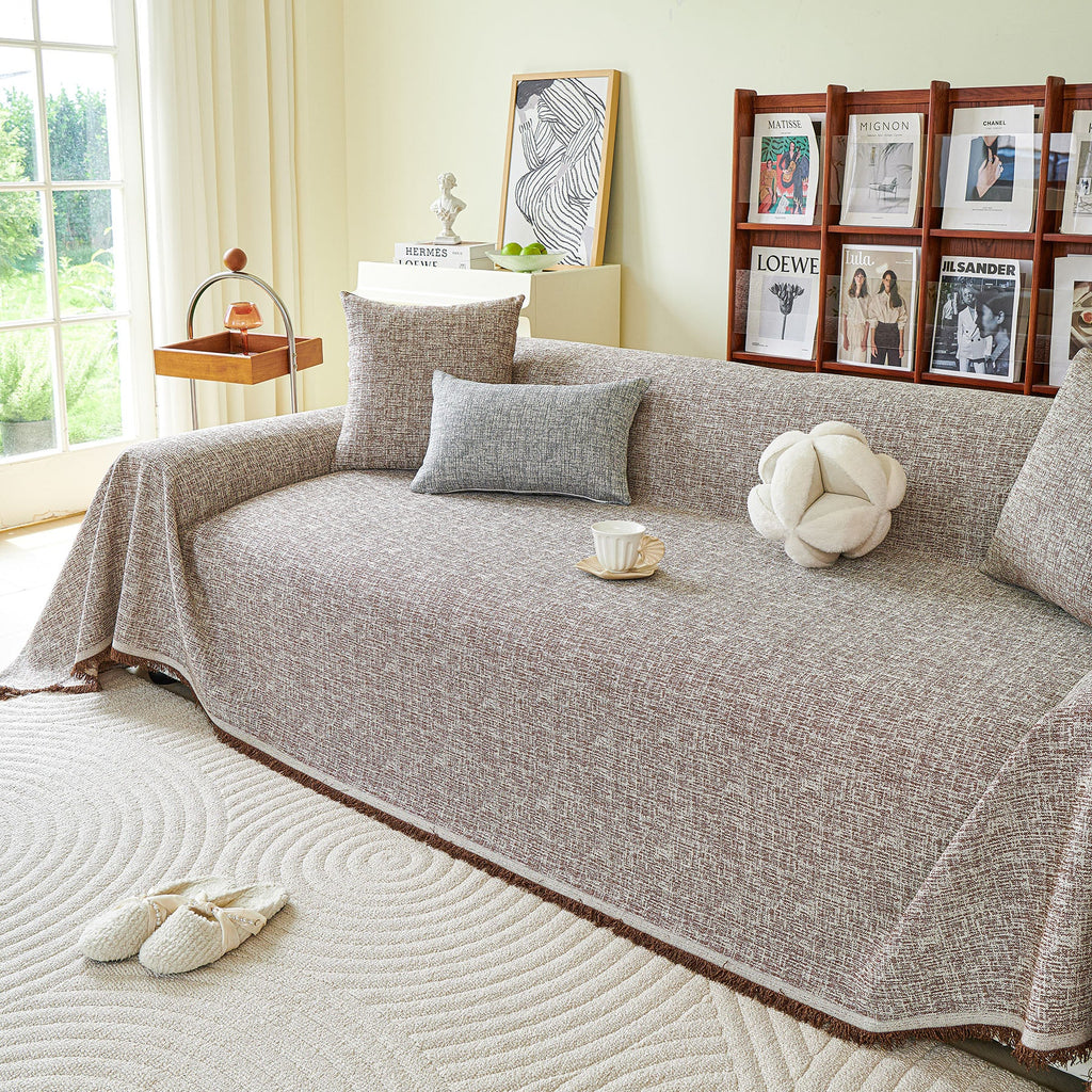 Decorative Furniture Protector Sofa Throw Cover for Loveseat, Sofa & Sectional Couch