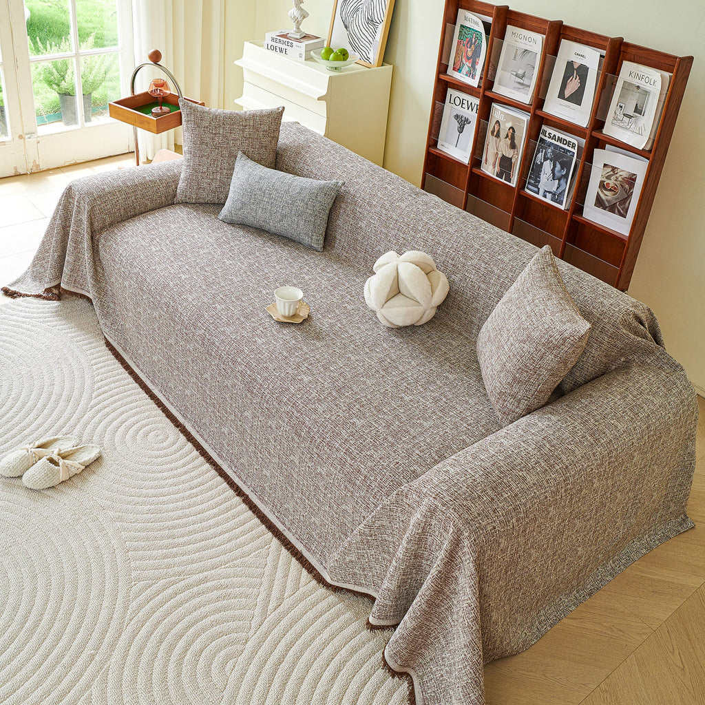 Decorative Furniture Protector Sofa Throw Cover for Loveseat, Sofa & Sectional Couch