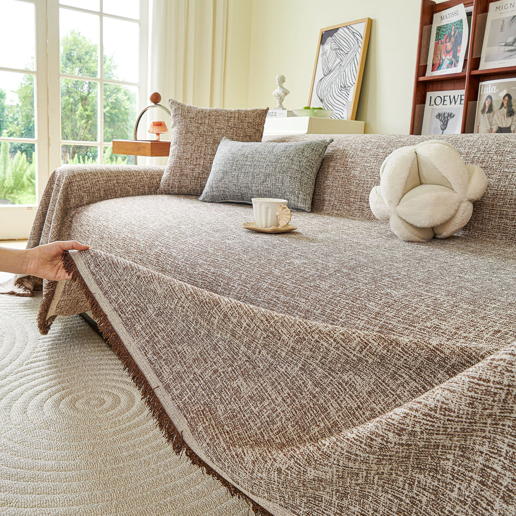 Decorative Furniture Protector Sofa Throw Cover for Loveseat, Sofa & Sectional Couch