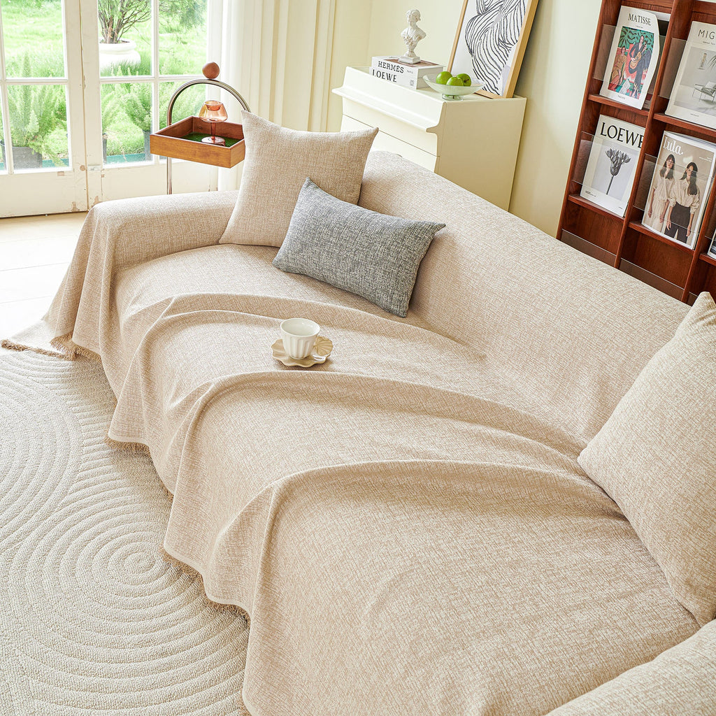 Decorative Furniture Protector Sofa Throw Cover for Loveseat, Sofa & Sectional Couch