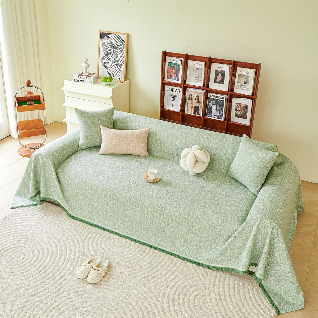 Decorative Furniture Protector Sofa Throw Cover for Loveseat, Sofa & Sectional Couch