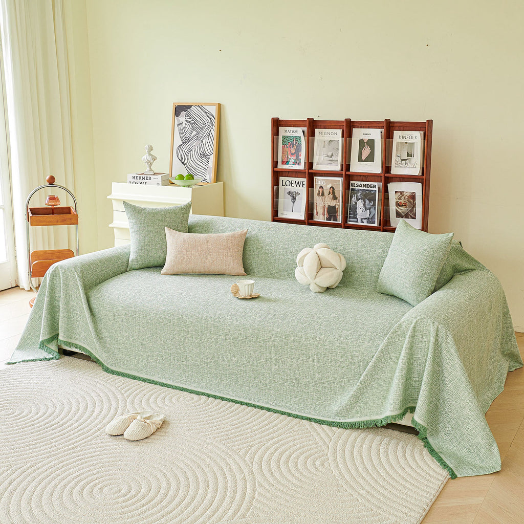 Decorative Furniture Protector Sofa Throw Cover for Loveseat, Sofa & Sectional Couch