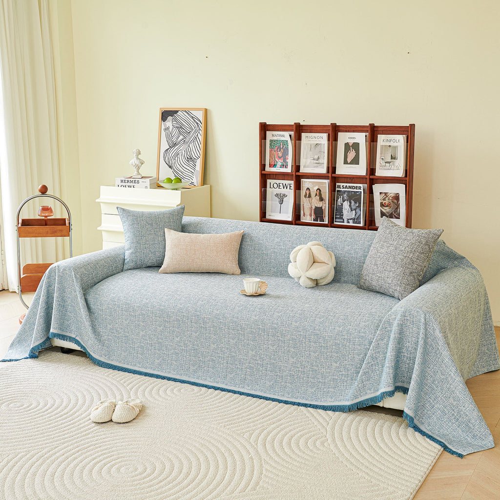 Decorative Furniture Protector Sofa Throw Cover for Loveseat, Sofa & Sectional Couch