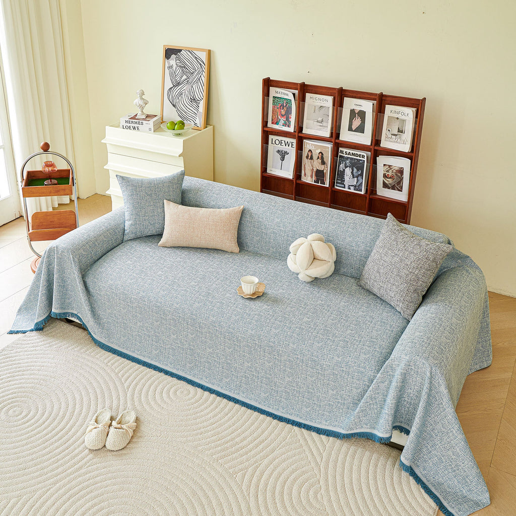 Decorative Furniture Protector Sofa Throw Cover for Loveseat, Sofa & Sectional Couch