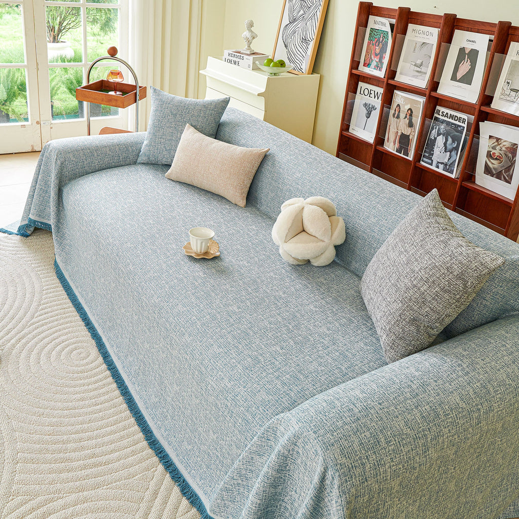 Decorative Furniture Protector Sofa Throw Cover for Loveseat, Sofa & Sectional Couch