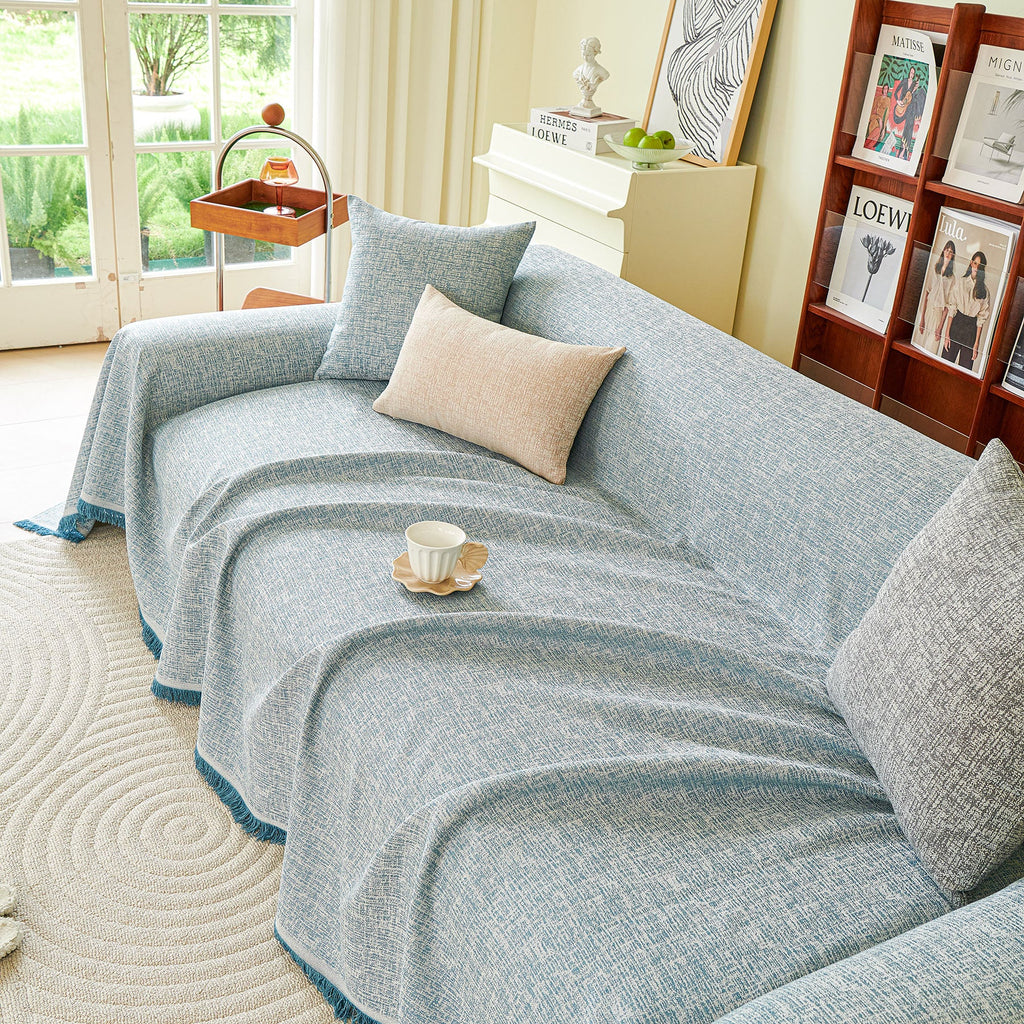 Decorative Furniture Protector Sofa Throw Cover for Loveseat, Sofa & Sectional Couch