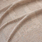 Chenille Sofa Cover Throw Blanket, Woven Textured Minimalist Wabi-Sabi Couch Cover