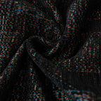 Chenille Sofa Cover Throw Blanket, Woven Textured Minimalist Wabi-Sabi Couch Cover
