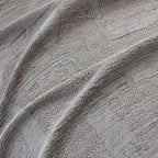 Chenille Sofa Cover Throw Blanket, Woven Textured Minimalist Wabi-Sabi Couch Cover
