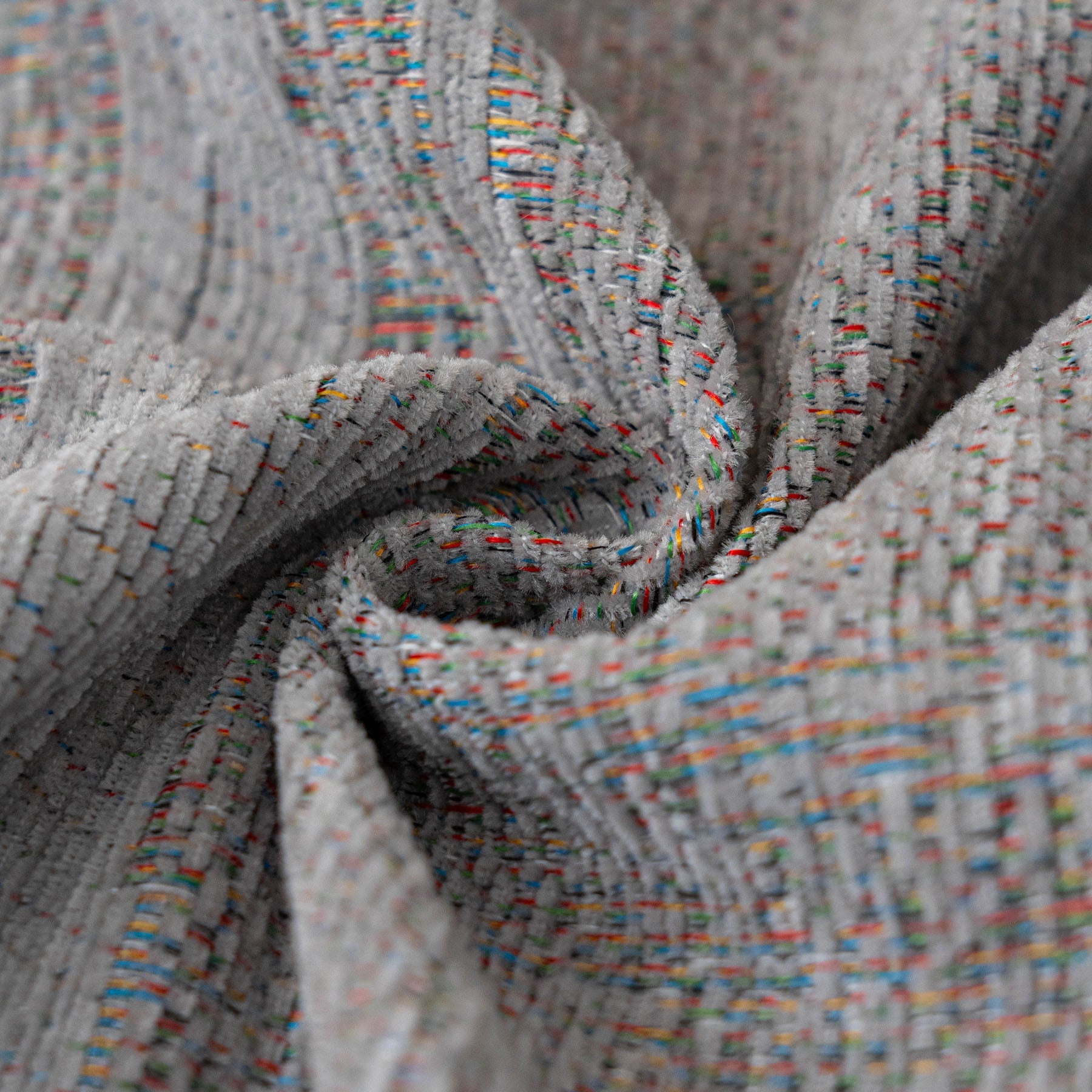 Chenille Sofa Cover Throw Blanket, Woven Textured Minimalist Wabi-Sabi Couch Cover