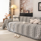 Sofa Cover Blanket Throw with Tassels, Decorative Furniture Protector for Dogs/Pets