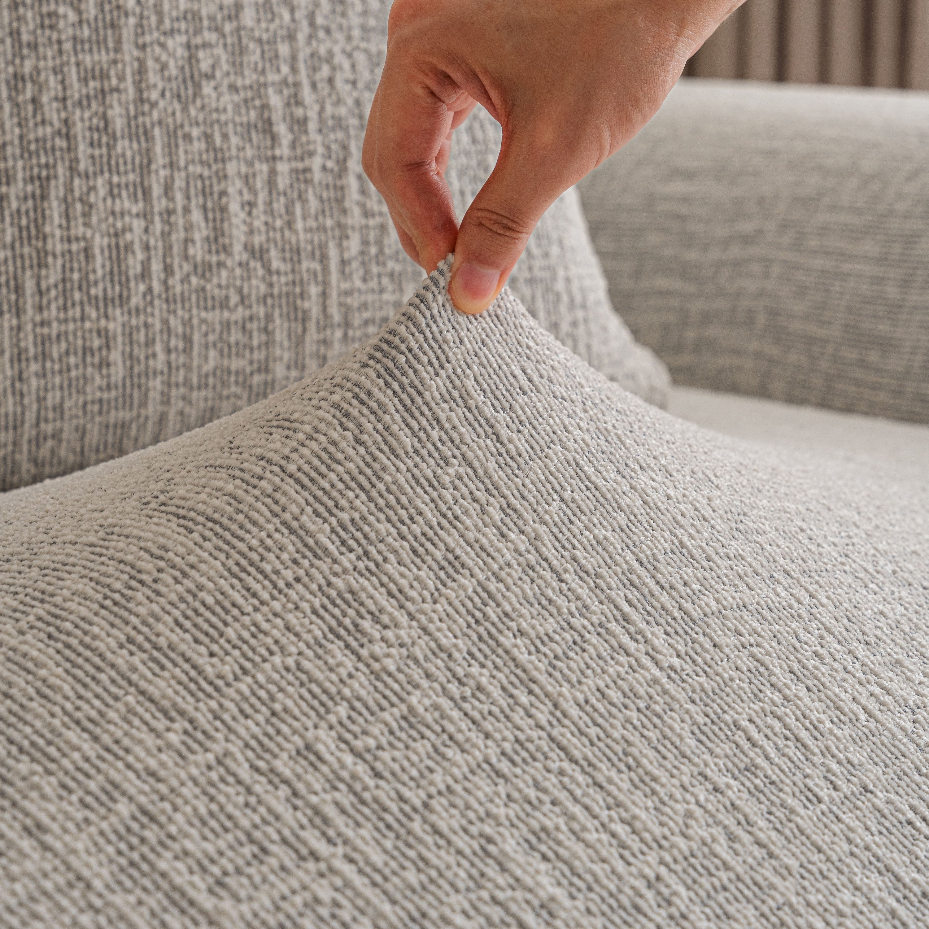 High Stretch Washable Slipcover, Non-Slip Washable Furniture Protector for Kids Pets