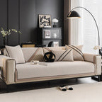 Herringbone Couch Protector for Pets, Non-Slip Washable Sectional Couch Covers