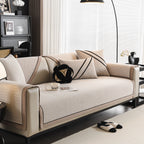 Herringbone Couch Protector for Pets, Non-Slip Washable Sectional Couch Covers