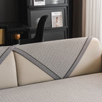 Herringbone Couch Protector for Pets, Non-Slip Washable Sectional Couch Covers