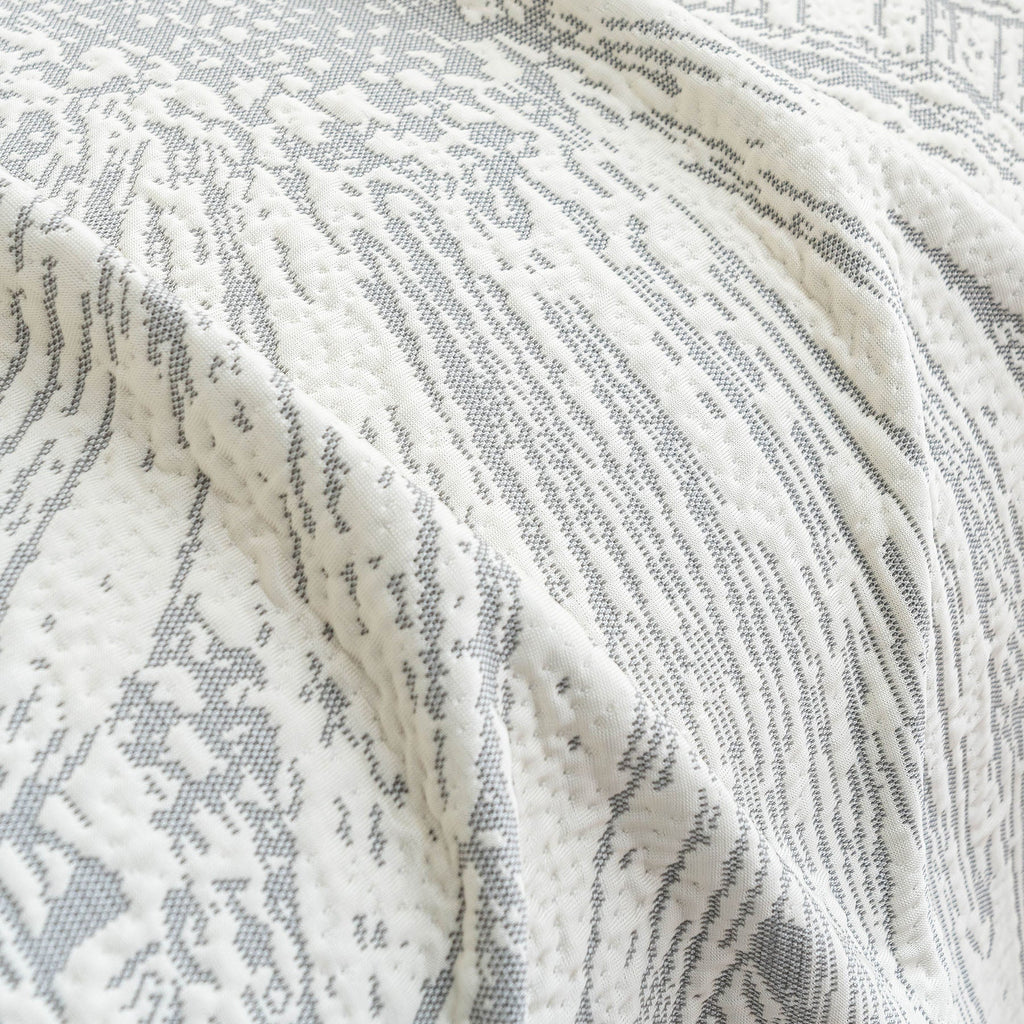 Cooling Botanical Jacquard Couch Cover Decorative Furniture Cover for Loveseat & Sofas