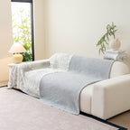 Cooling Botanical Jacquard Couch Cover Decorative Furniture Cover for Loveseat & Sofas