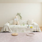 Cooling Botanical Jacquard Couch Cover Decorative Furniture Cover for Loveseat & Sofas