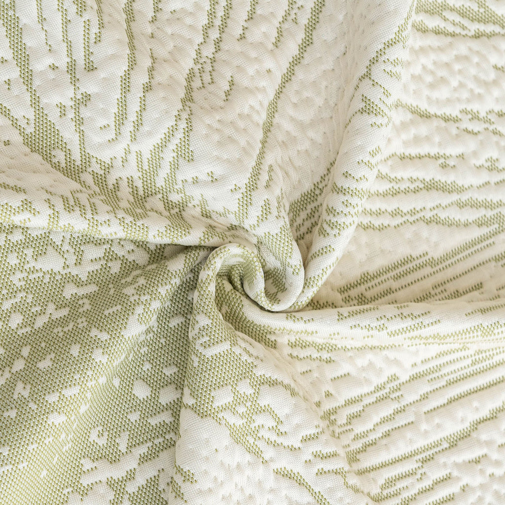 Cooling Botanical Jacquard Couch Cover Decorative Furniture Cover for Loveseat & Sofas