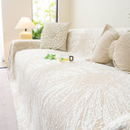 Cooling Botanical Jacquard Couch Cover Decorative Furniture Cover for Loveseat & Sofas