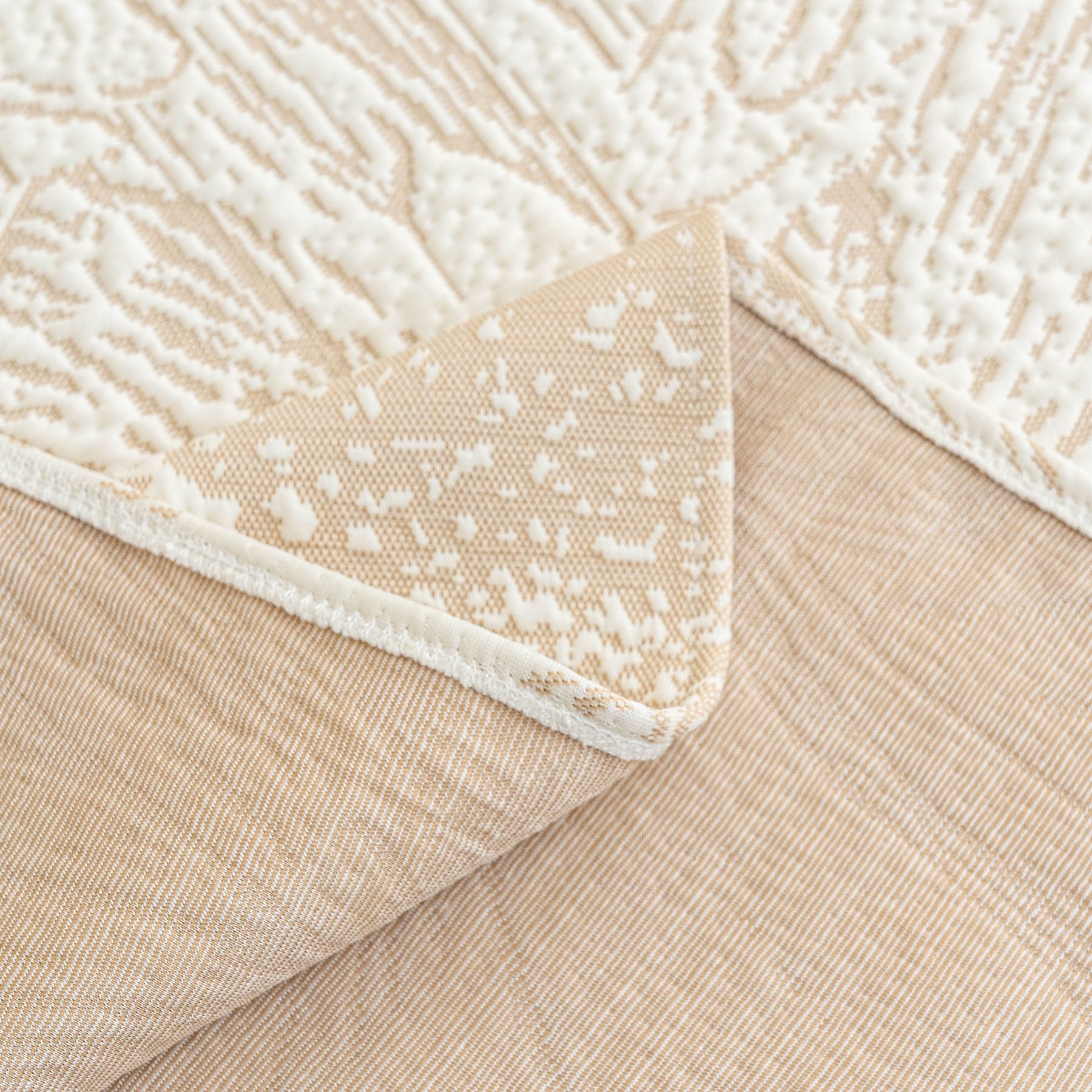 Cooling Botanical Jacquard Couch Cover Decorative Furniture Cover for Loveseat & Sofas