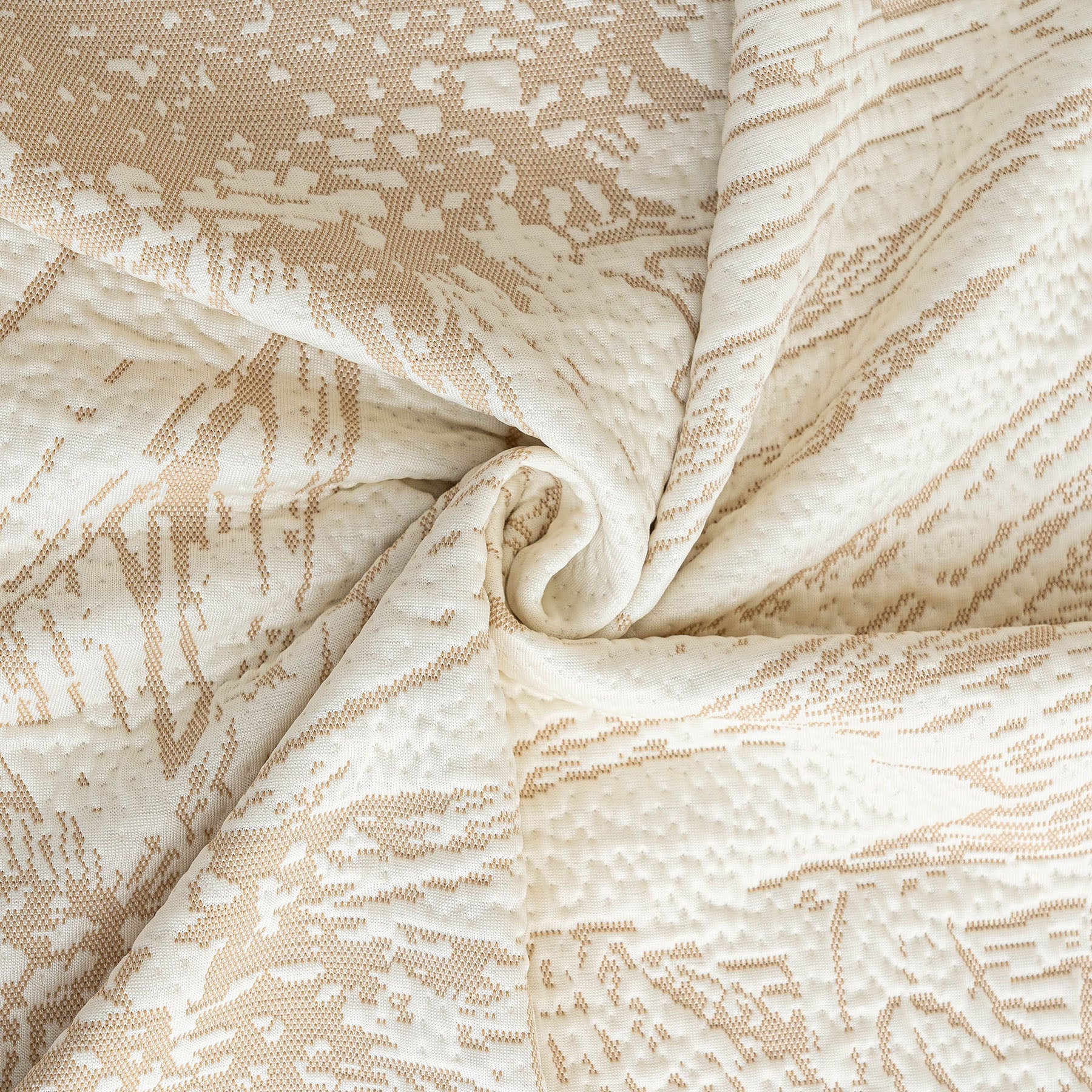 Cooling Botanical Jacquard Couch Cover Decorative Furniture Cover for Loveseat & Sofas