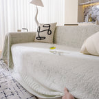 Modern Light Luxury Silky Smooth Couch Throw Protector, Washable Furniture Protector
