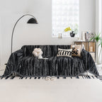Slip Covers for Sofas, Sofa Throw Cover Soft Chenille Sofa Bed Cover, L Shaped Sectional Couch Covers