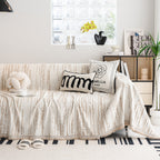 Slip Covers for Sofas, Sofa Throw Cover Soft Chenille Sofa Bed Cover, L Shaped Sectional Couch Covers