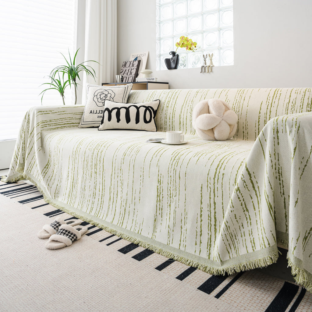 Slip Covers for Sofas, Sofa Throw Cover Soft Chenille Sofa Bed Cover, L Shaped Sectional Couch Covers