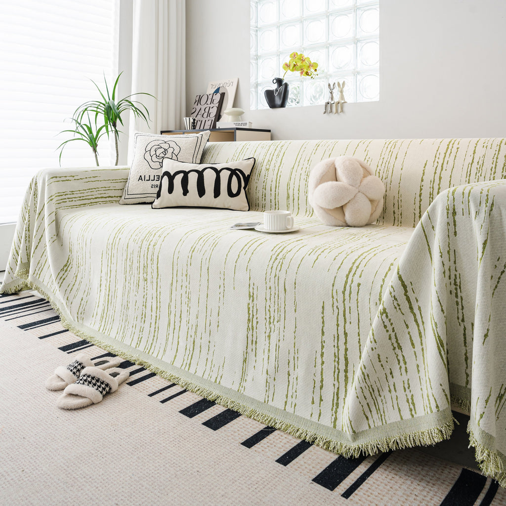 Slip Covers for Sofas, Sofa Throw Cover Soft Chenille Sofa Bed Cover, L Shaped Sectional Couch Covers