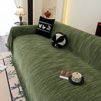 Washable Textured Sofa Cover Throw for Pets, Dogs Furniture Protector with Tassels