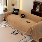 Washable Textured Sofa Cover Throw for Pets, Dogs Furniture Protector with Tassels