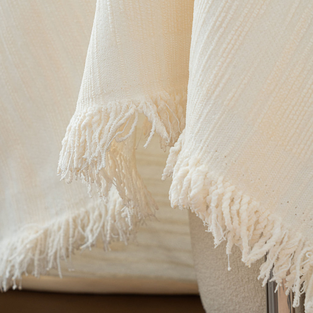 Washable Textured Sofa Cover Throw for Pets, Dogs Furniture Protector with Tassels