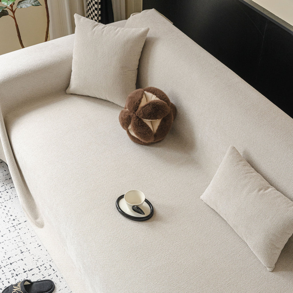 Waterproof Couch Throw Cover for Dogs, Non Slip Slipcover for Leather Fabric Sofa