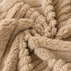 Plush Fleece Washable Sofa Throw Blanket, Soft & Cozy Furniture Protector for Couch
