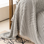 Plush Fleece Washable Sofa Throw Blanket, Soft & Cozy Furniture Protector for Couch