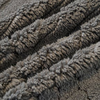 Boho 3D Geometric Throw Blanket for Couch, Luxurious Velvety Plush Fleece Sofa Cover