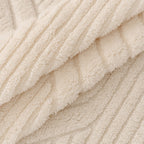 Plush Fleece Washable Sofa Throw Blanket, Soft & Cozy Furniture Protector for Couch