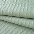 Geometric Textured Couch Slipcover Protector Non-Slip Ice Silk Sofa Cover for Couch